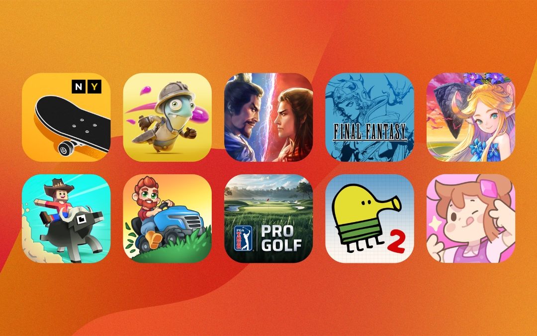 Seven new games arrive on Apple Arcade; three more coming soon