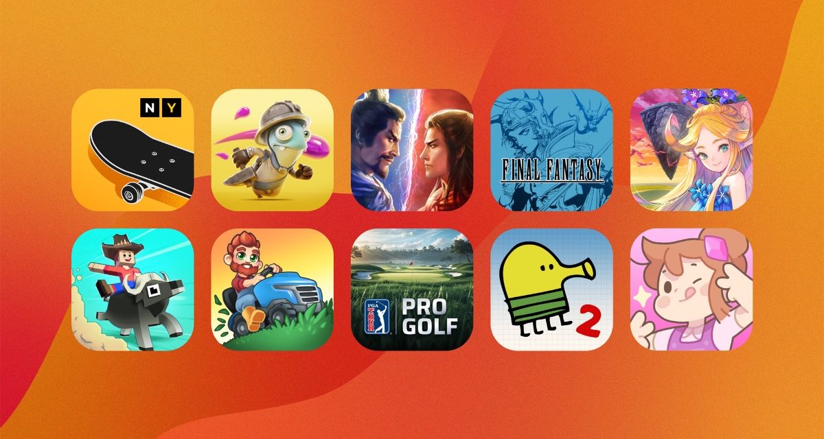 Seven new games arrive on Apple Arcade; three more coming soon