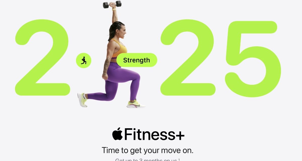 Apple launches homepage promo for Apple Fitness+