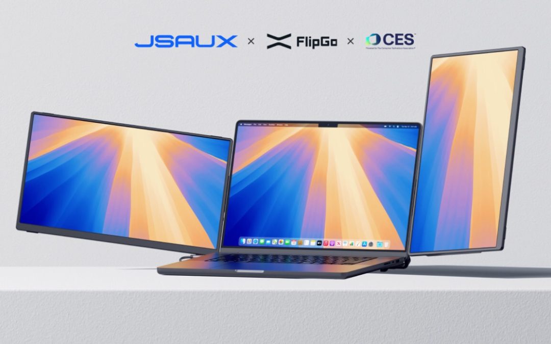 JSAUX reveals new FlipGo Horizon portable dual monitor