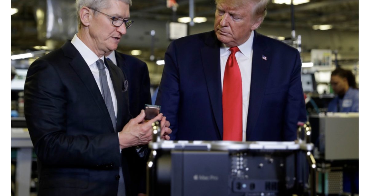 Senators question big tech companies such as Apple out their donations to President-Elect Trump’s inauguration fund