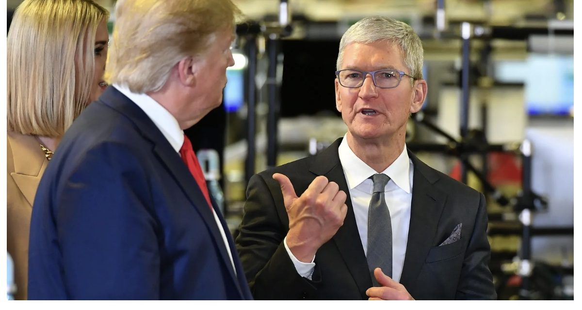 Apple CEO Tim Cook donating $1 million to Donald Trump’s inaugural fund