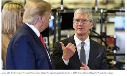 Apple CEO Tim Cook donating $1 million to Donald Trump’s inaugural fund