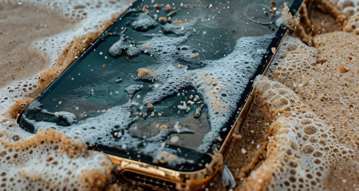 Apple wants its touch sensitive devices to function properly even when wet