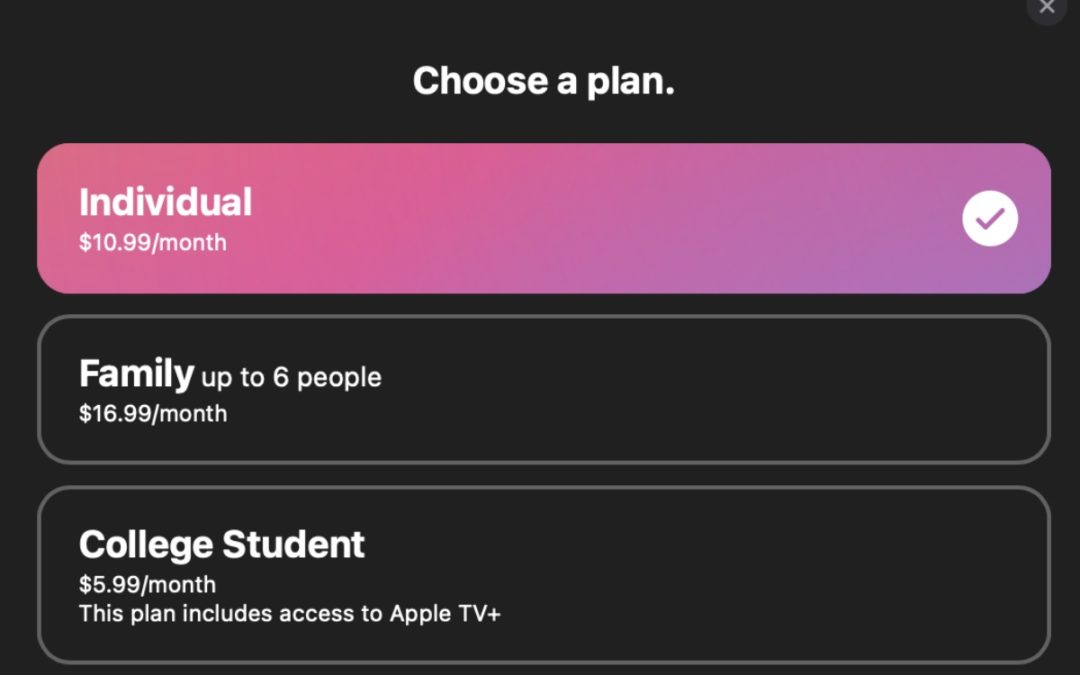 Apple Music announces new promotional offer for new subscribers