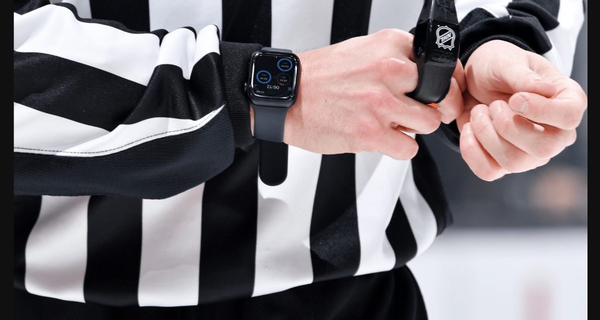 Apple Watch is now the smartwatch of choice for National Hockey League officials