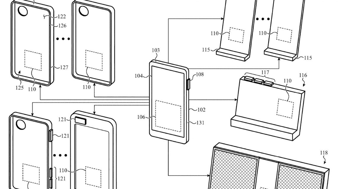 Apple granted patent for ‘Dynamic User Interface Schemes For An Electronic Device Based On Detected Accessory Devices’