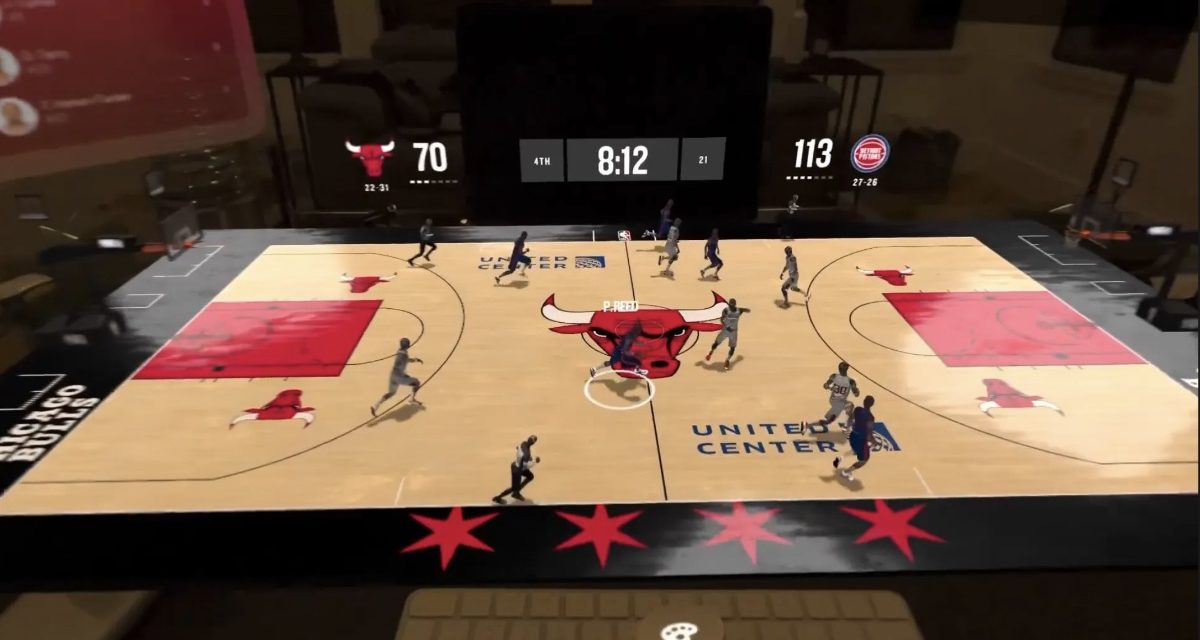 NBA Apple Vision Pro app now offers a Tabletop view