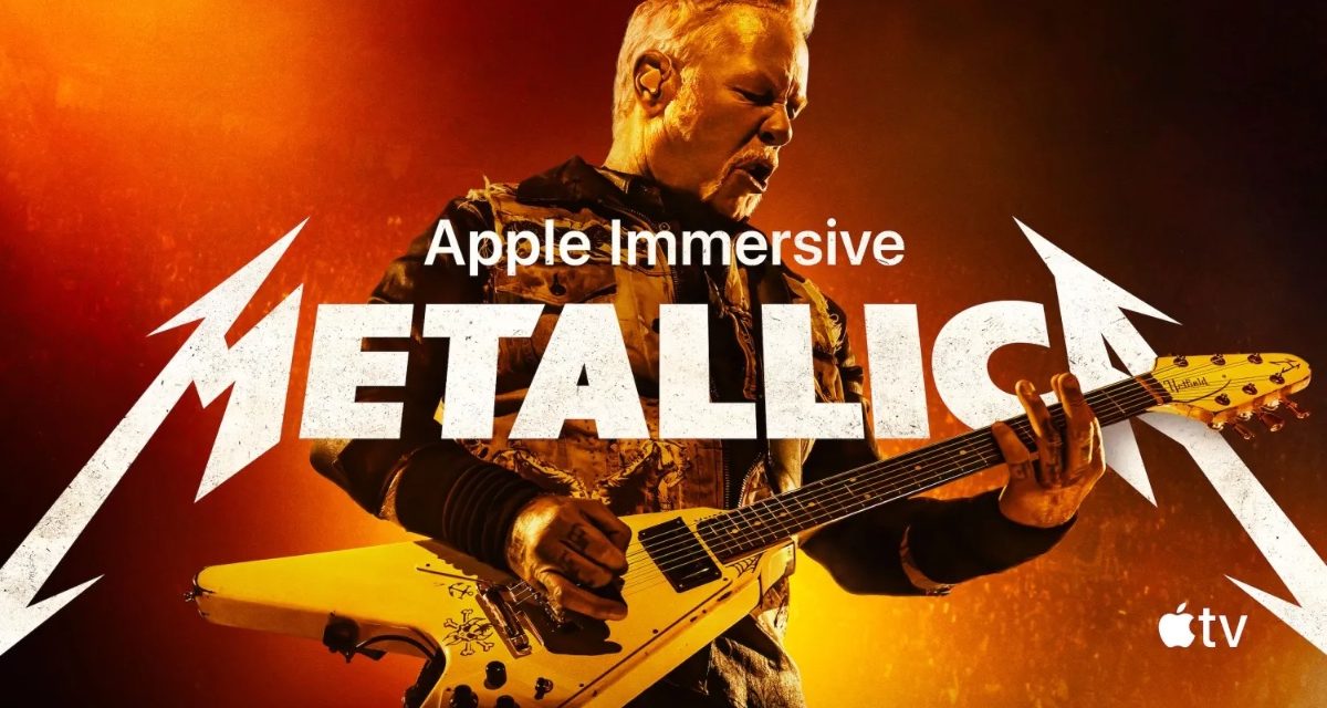 ‘Apple Immersive concert experience’ of Metallic coming Friday to the Vision Pro