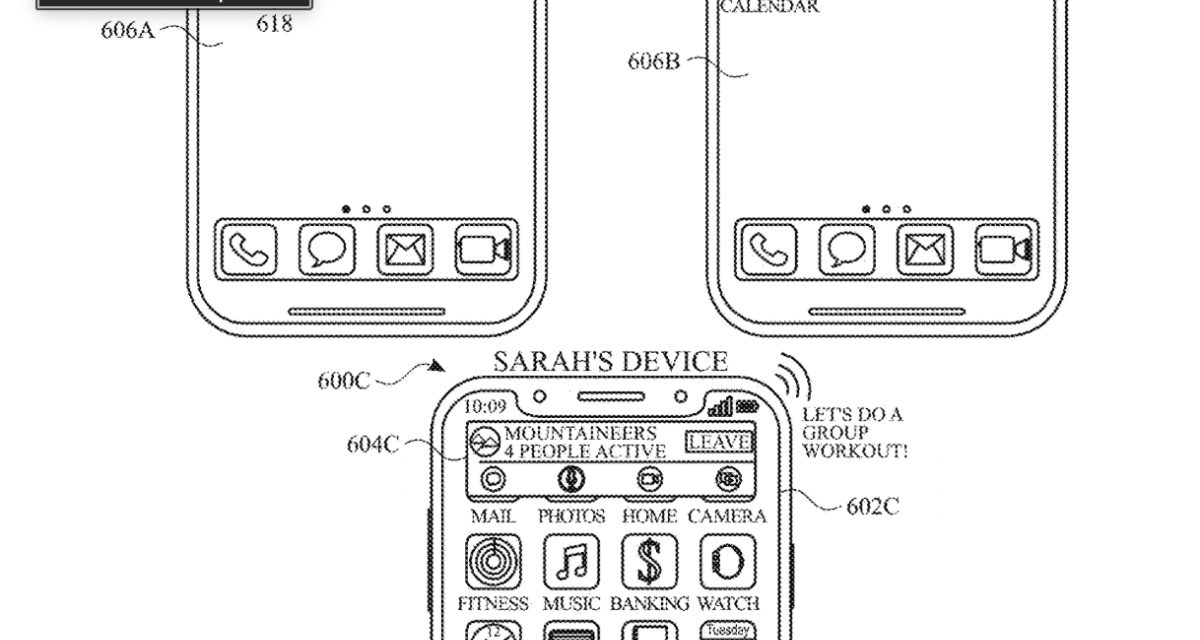 Apple granted patent for user interfaces for group workouts