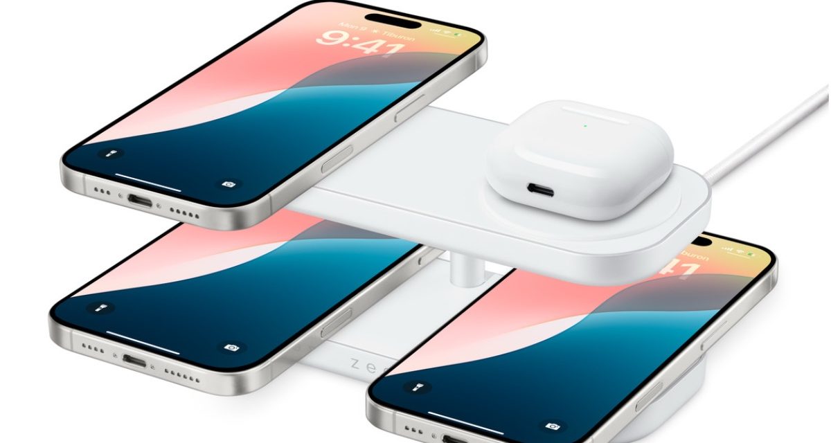 Quattro Wireless Charger Pro 4 available exclusively on Apple’s online store 